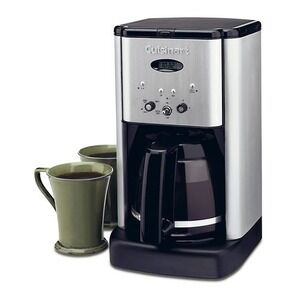 Cuisinart DCC-1200 Brew Central 12-Cup Programmable Coffee Maker Black Silver